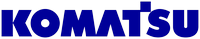Логотип фирмы Komatsu в Сунже